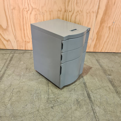 Grey Metal Pedestal