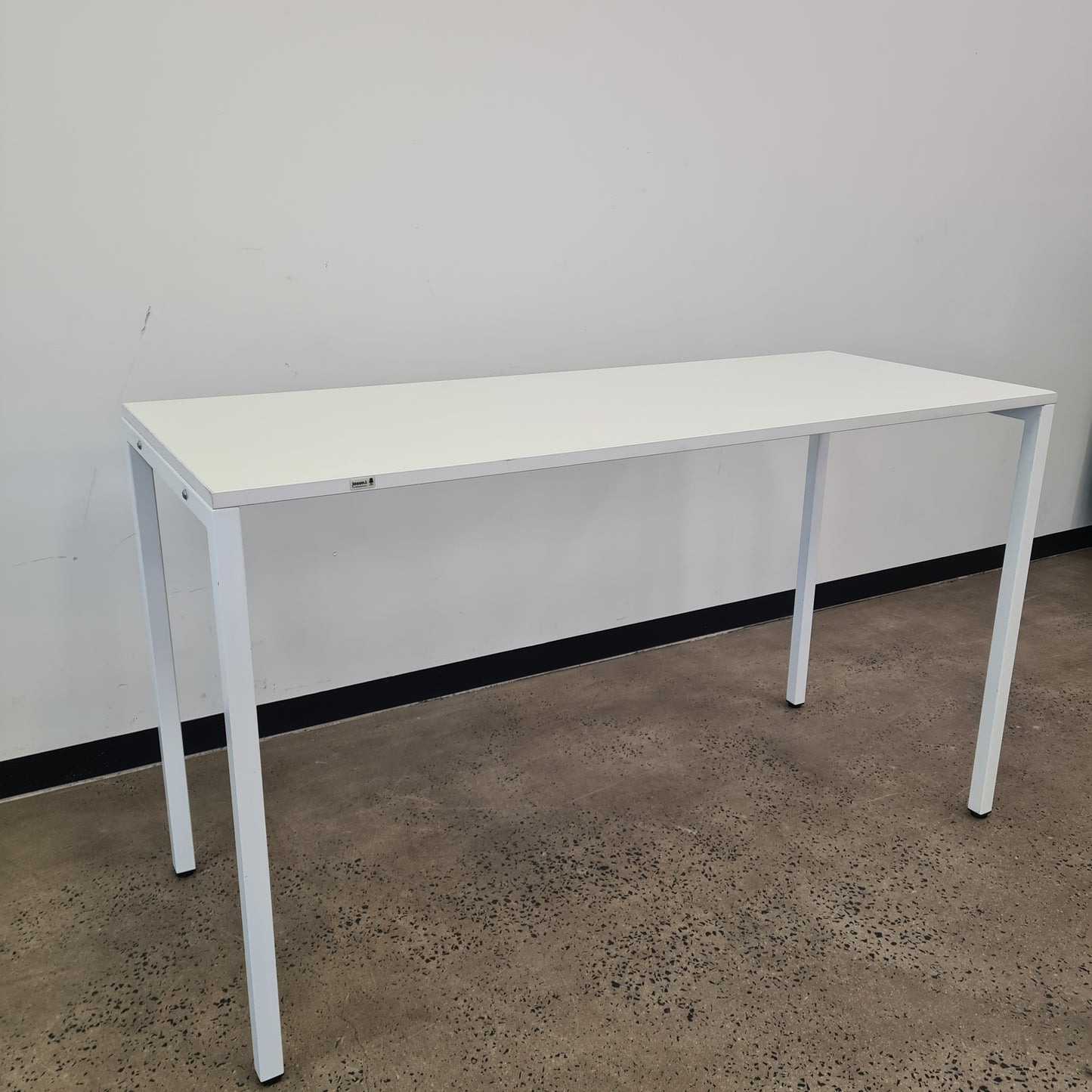 JasonL High Meeting Table Bar in White