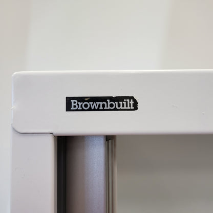 Large Brownbuilt Tambour in White