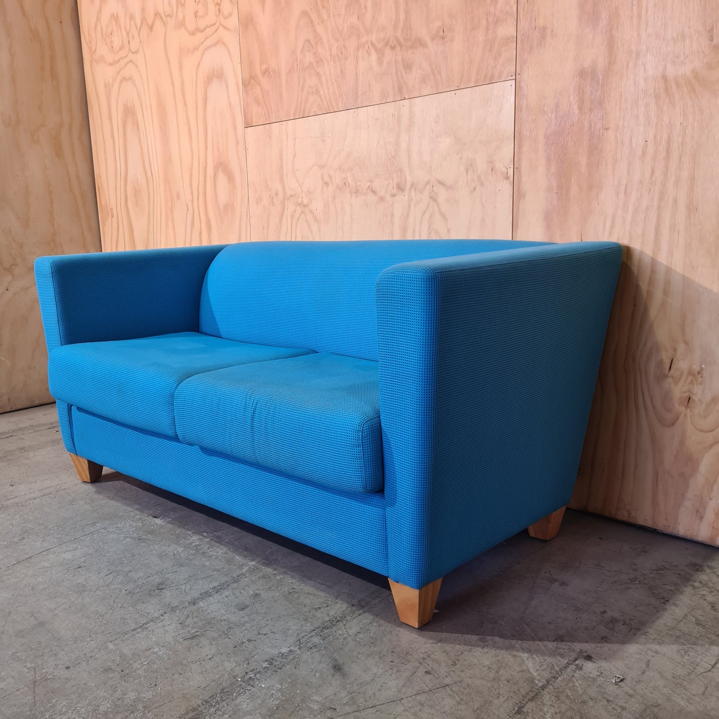 Blue Two Seater Lounge