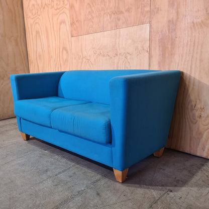 Blue Two Seater Lounge
