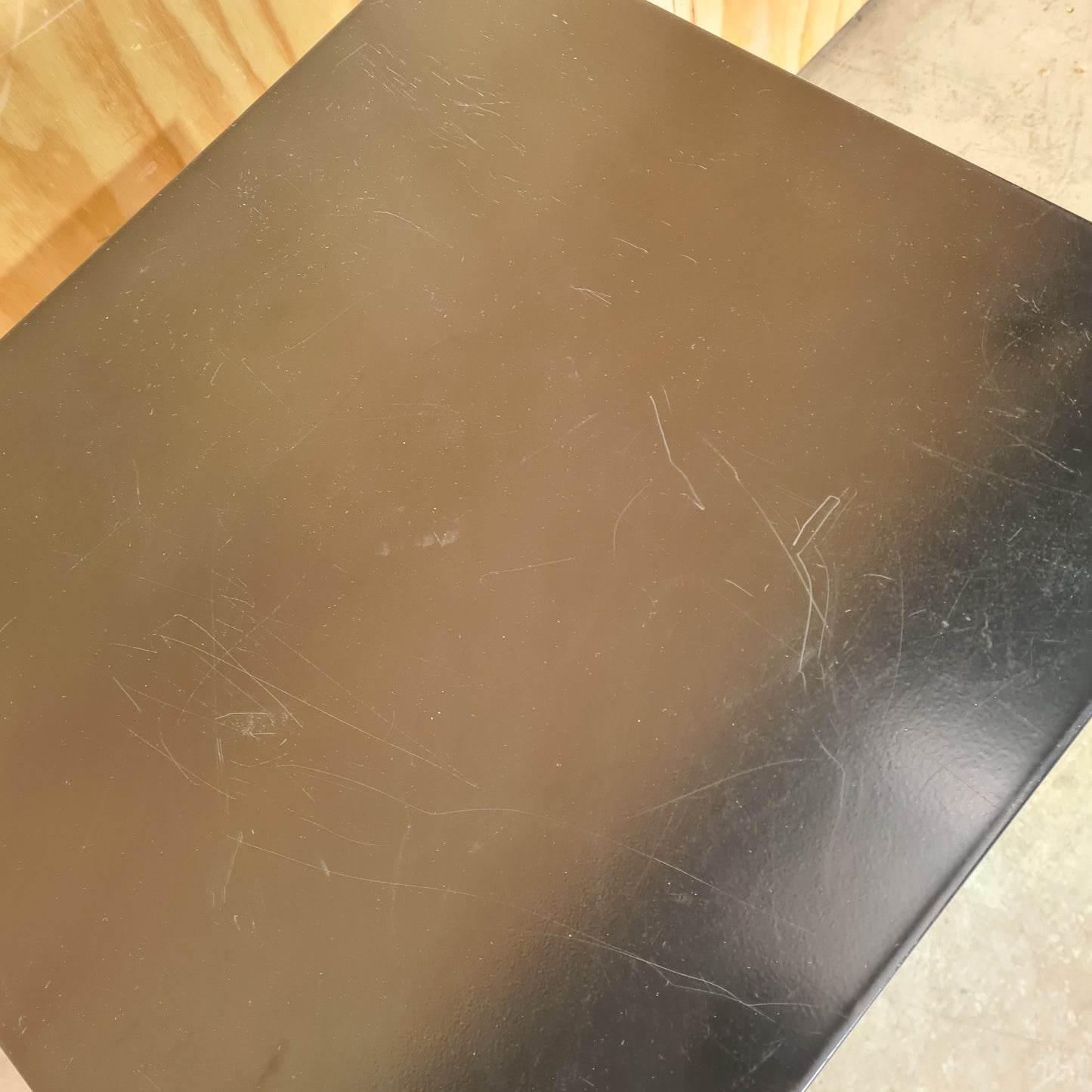 Black 2 Drawer Filing Cabinet