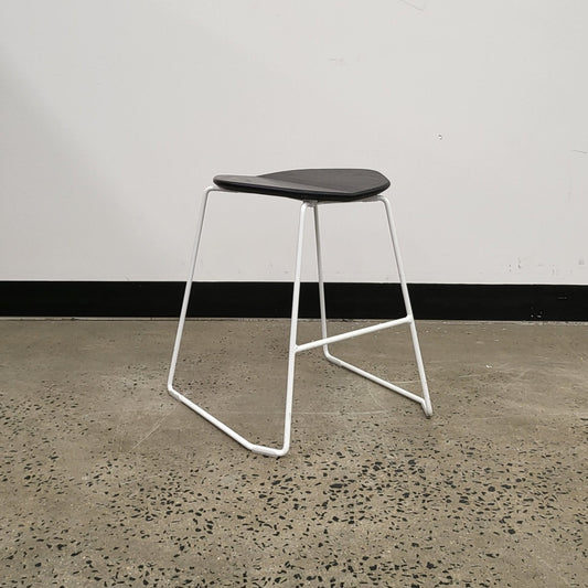 Ross Gardam Duet Stool in Black and White