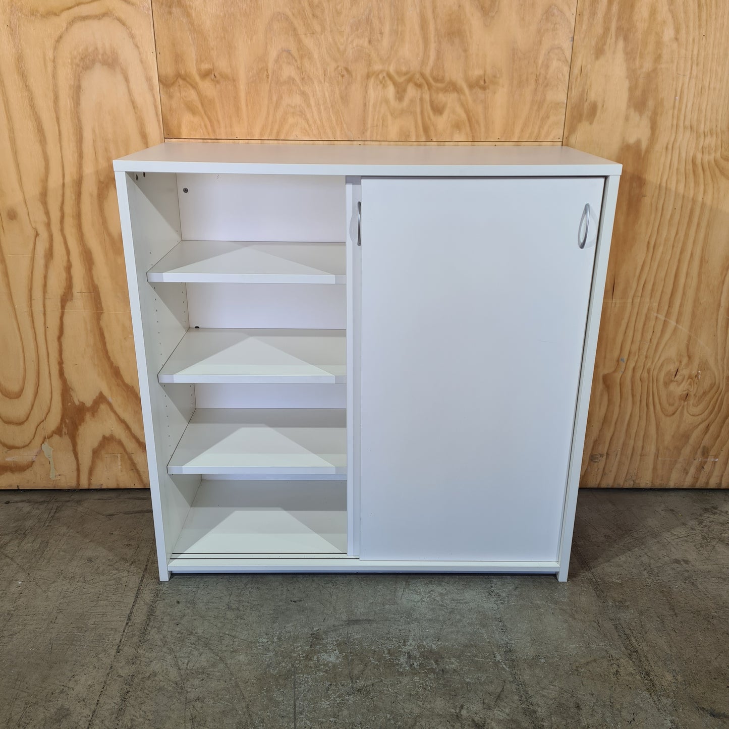 Large White Credenza Cabinet