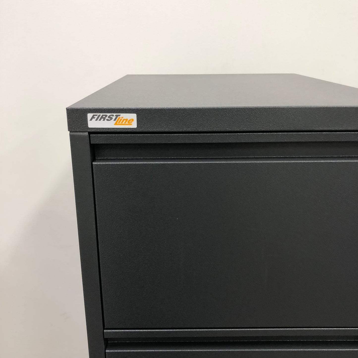 FirstLine 4 Drawer Filing Cabinet Dark Grey