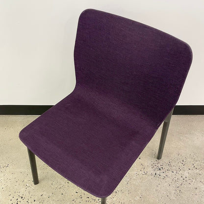 Wilkhahn Chassis Visitor Chair Purple