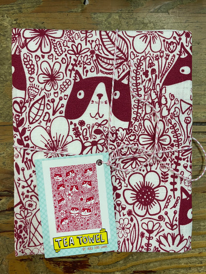 Able and Game Linen Tea Towel