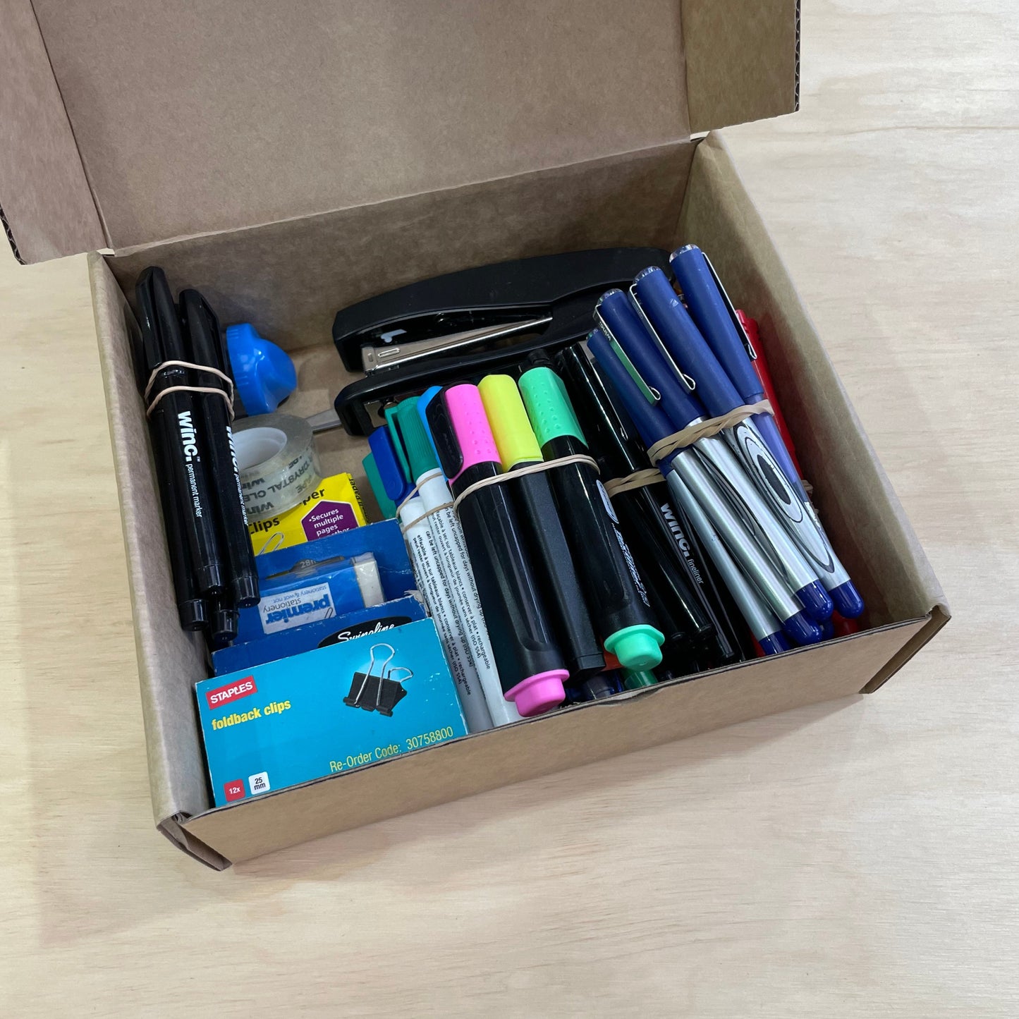 Salvaged Stationery Box