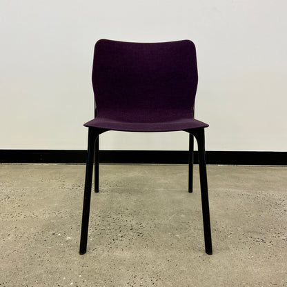 BULK BUY: Wilkhahn Chassis Purple Visitor Chair