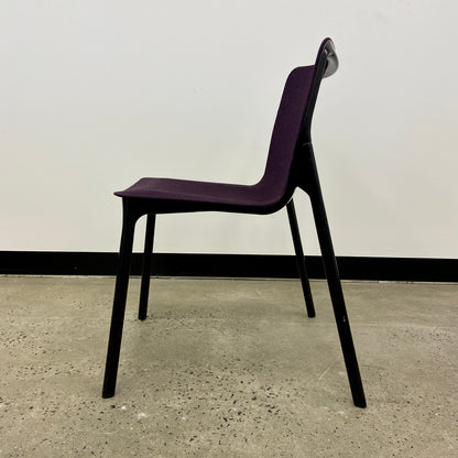 Wilkhahn Chassis Visitor Chair Purple