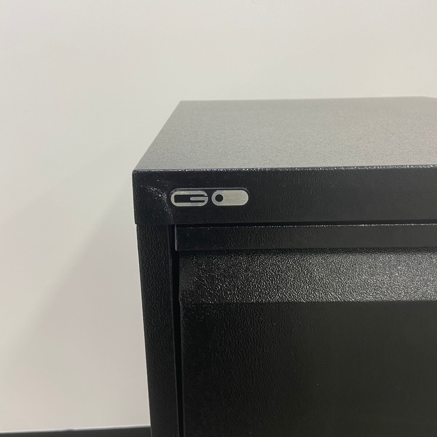 Go Steel Heavy Duty 3 Drawer Cabinet Black