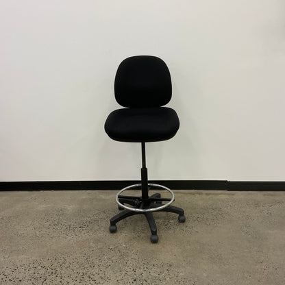 Style Drafting Office Chair Black