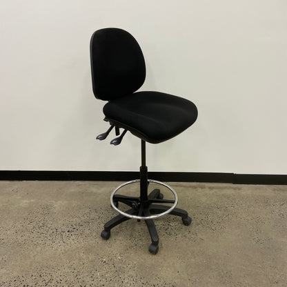 Style Drafting Office Chair Black