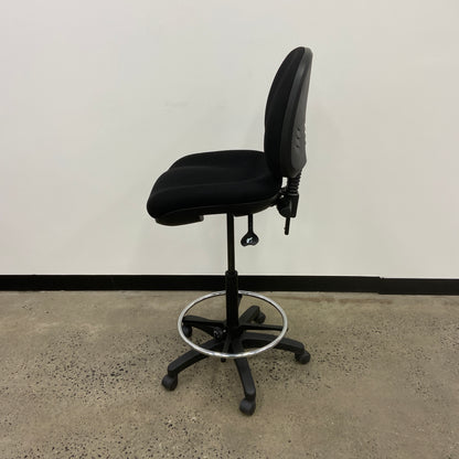 Style Drafting Office Chair Black