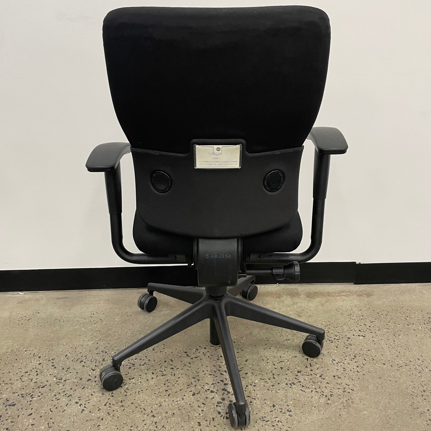 Steelcase 'Lets B Flexible' Black Office Chair