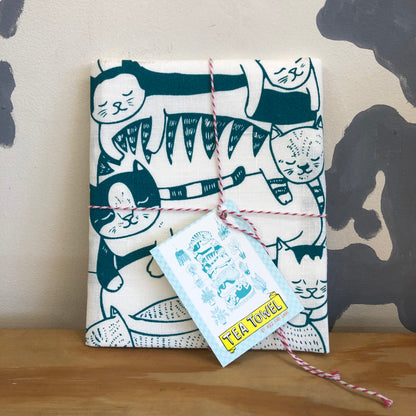 Able and Game Linen Tea Towel