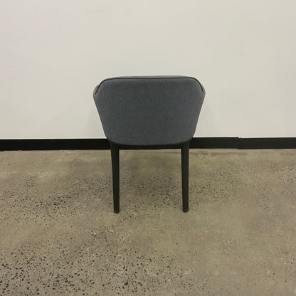 Vitra Grey Softshell Tub Chair